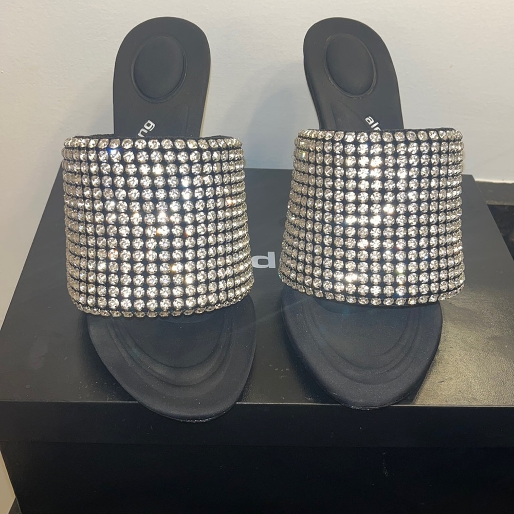 Authentic Alexander Wang Crystal Slide